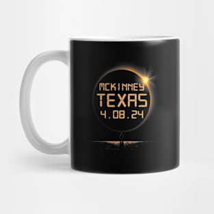 Mckinney Texas Tx Total Solar Eclipse April 8 2024 4-8 Mug